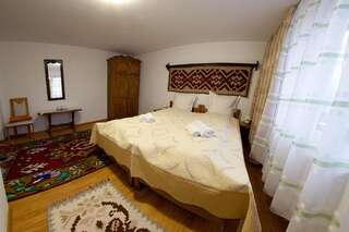 Гостевой дом Pensiunea Casa Bianca Bucovina Вама Двухместный номер с 1 кроватью и собственной ванной комнатой-5